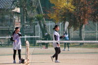 1129_練習試合（ソフトテニス）４