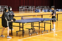 0110_練習試合（卓球部女子）４